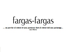 Logo de la bodega Fargas Fargas
