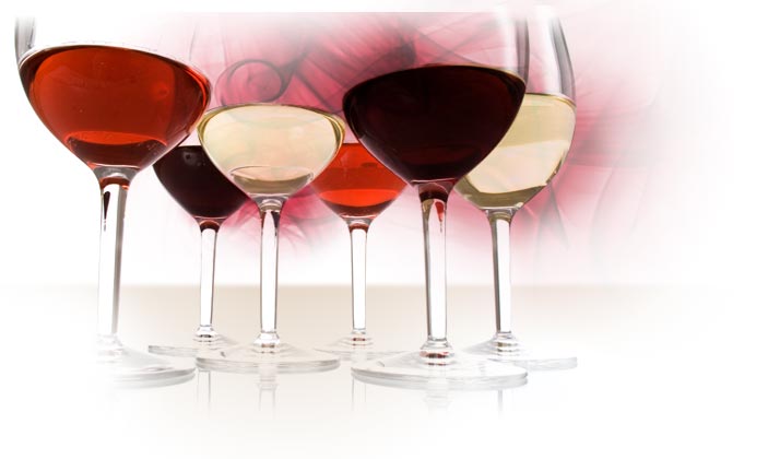 News image Difference between red, pink and white wine making