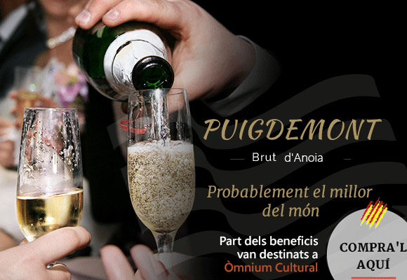 Imagen de la noticia Nace el vino Puigdemont solidario con la independencia