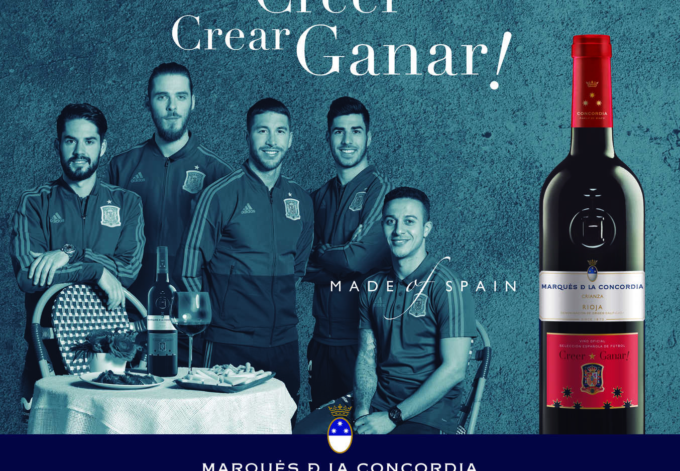 News image Marqués de la Concordia, bodega oficial de la selección española