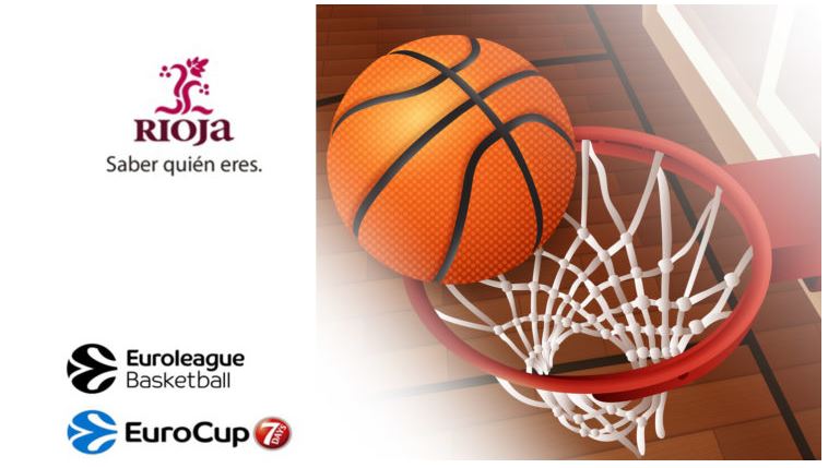 Imagen de la noticia Vino de Rioja patrocinará la EuroLeague y la EuroCup de baloncesto