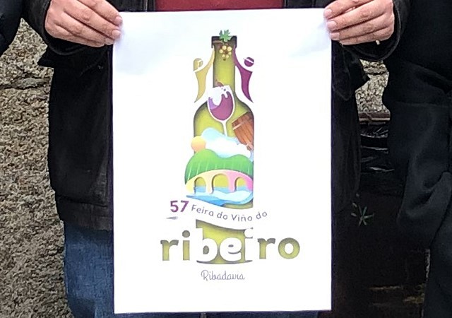Imagen de la noticia La 57ª Feria del Vino del Ribeiro ya tiene cartel