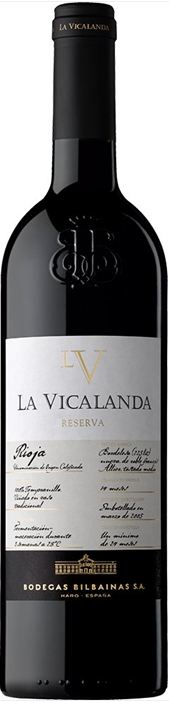 Bild von der Weinflasche La Vicalanda