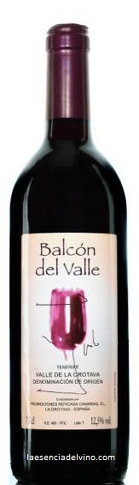 Bild von der Weinflasche Balcón del Valle