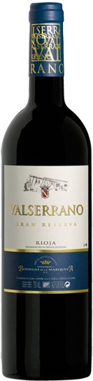 Bild von der Weinflasche Valserrano Gran Reserva