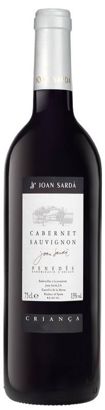 Image of Wine bottle Joan Sardà Cabernet Sauvignon