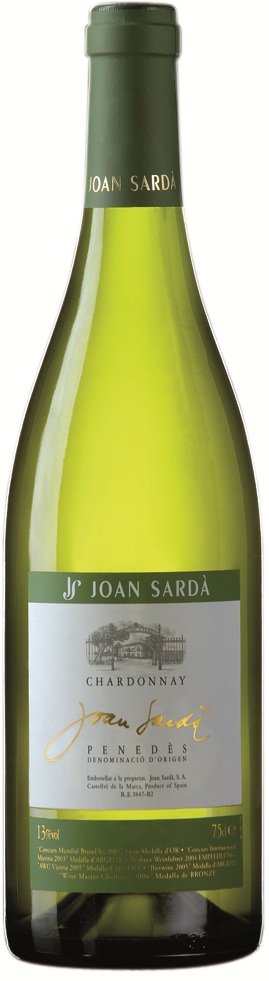 Bild von der Weinflasche Joan Sardà Chardonnay