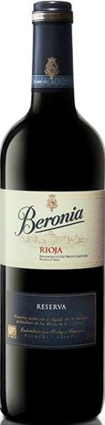 Imagen de la botella de Vino Beronia Reserva