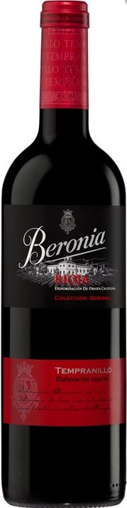 Logo Wine Beronia Tempranillo Elaboración Especial