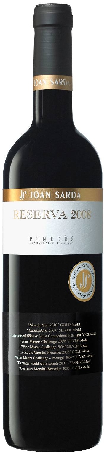 Bild von der Weinflasche Joan Sardà Reserva