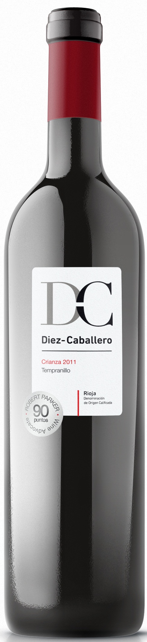 Imagen de la botella de Vino Diez-Caballero Crianza