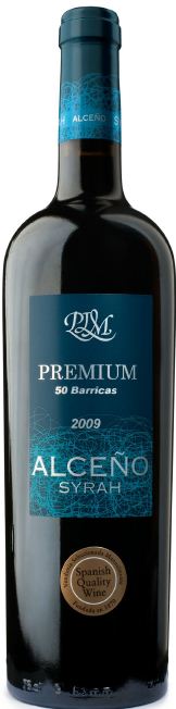 Bild von der Weinflasche Alceño Premium Syrah 50 Barricas
