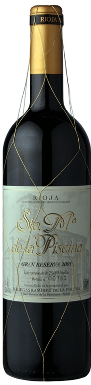 Imagen de la botella de Vino Santa María de la Piscina Gran Reserva