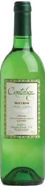 Imagen de la botella de Vino Cantaluz Macabeo Blanco