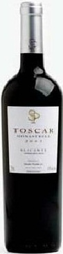 Image of Wine bottle Toscar Monastrell