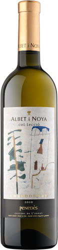 Imagen de la botella de Vino Albet i Noia Col·lecció Chardonnay