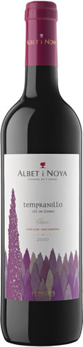 Bild von der Weinflasche Albet i Noia Tempranillo Clàssic