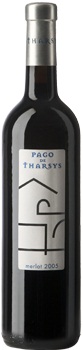 Imagen de la botella de Vino Pago de Tharsys Merlot