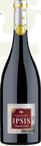 Imagen de la botella de Vino Ipsis Tempranillo Selecció