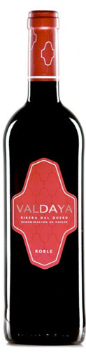 Logo del vino Valdaya Roble