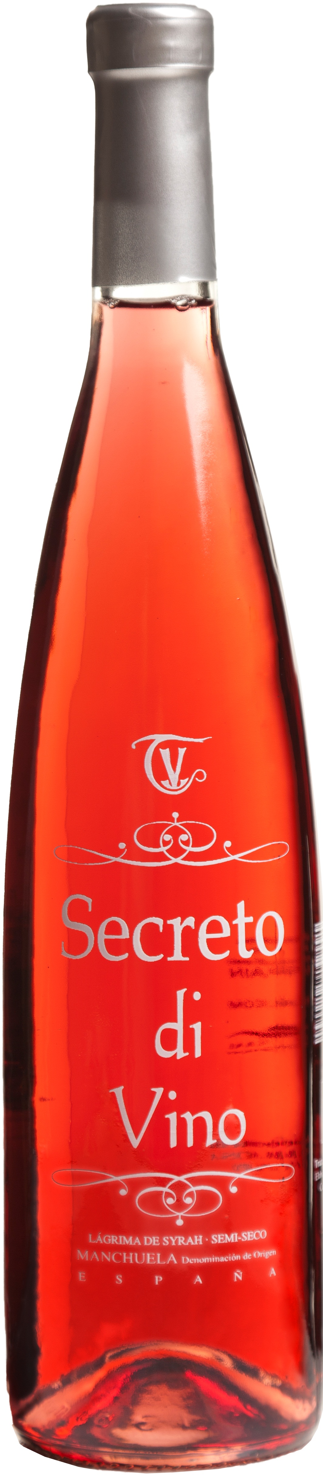 Imagen de la botella de Vino Secreto Di Vino Rosado – Lágrima De Syrah