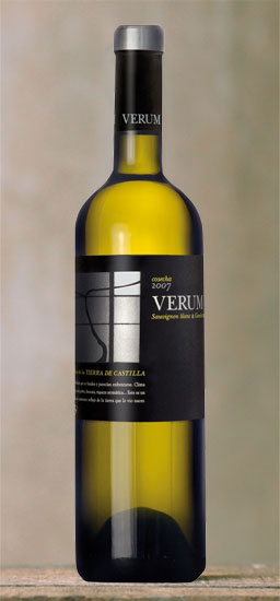 Logo del vino Verum Blanco Joven