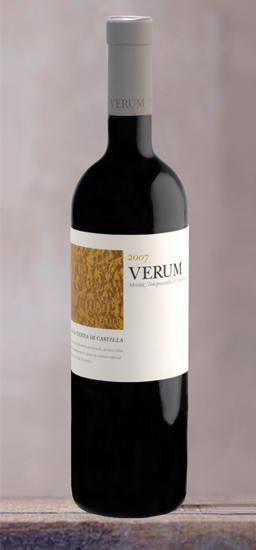 Imagen de la botella de Vino Verum Tinto Crianza