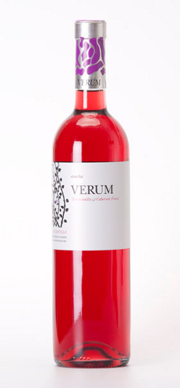 Logo del vino Verum Rosado