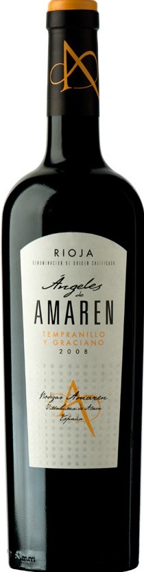 Bild von der Weinflasche Angeles de Amaren