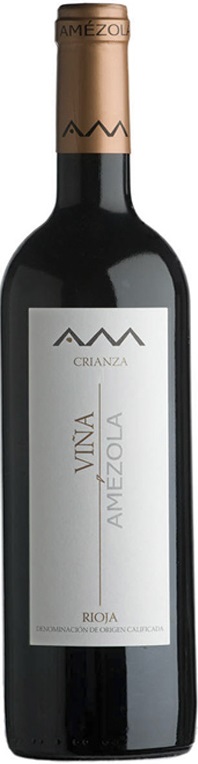 Bild von der Weinflasche Viña Amézola Crianza