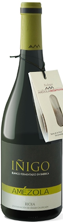 Imagen de la botella de Vino Íñigo Amézola Blanco