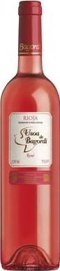 Imagen de la botella de Vino Usoa de Bagordi Rosado Ecológico