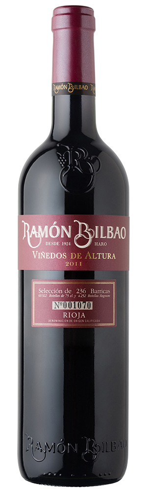 Bild von der Weinflasche Ramón Bilbao Viñedos de Altura