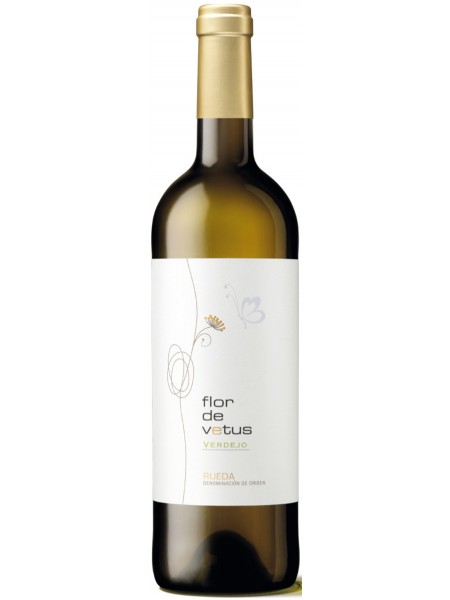 Imagen de la botella de Vino Flor de Vetus Verdejo
