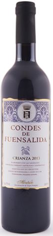 Imagen de la botella de Vino Condes de Fuensalida Crianza