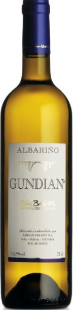 Logo del vino Albariño Gundián