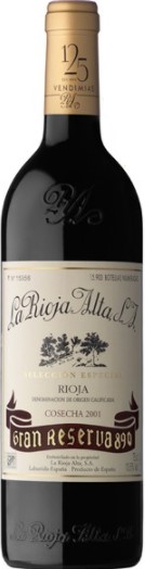 Imagen de la botella de Vino Rioja Alta 890 Gran Reserva