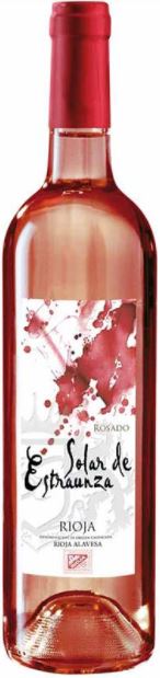 Imagen de la botella de Vino Solar de Estraunza Rosado