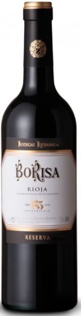 Logo del vino Borisa 125 Aniversario Reserva