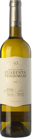 Logo Wine Cuatro Rayas Cuarenta Vendimias