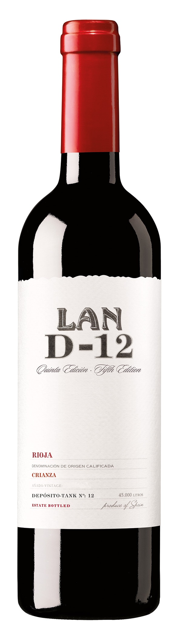 Imagen de la botella de Vino Lan D-12
