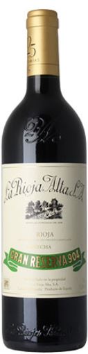 Imagen de la botella de Vino La Rioja Alta Gran Reserva 904