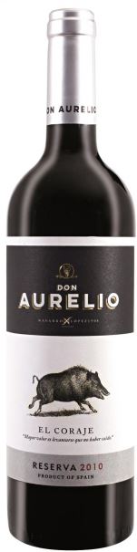 Imagen de la botella de Vino Don Aurelio Tempranillo Reserva
