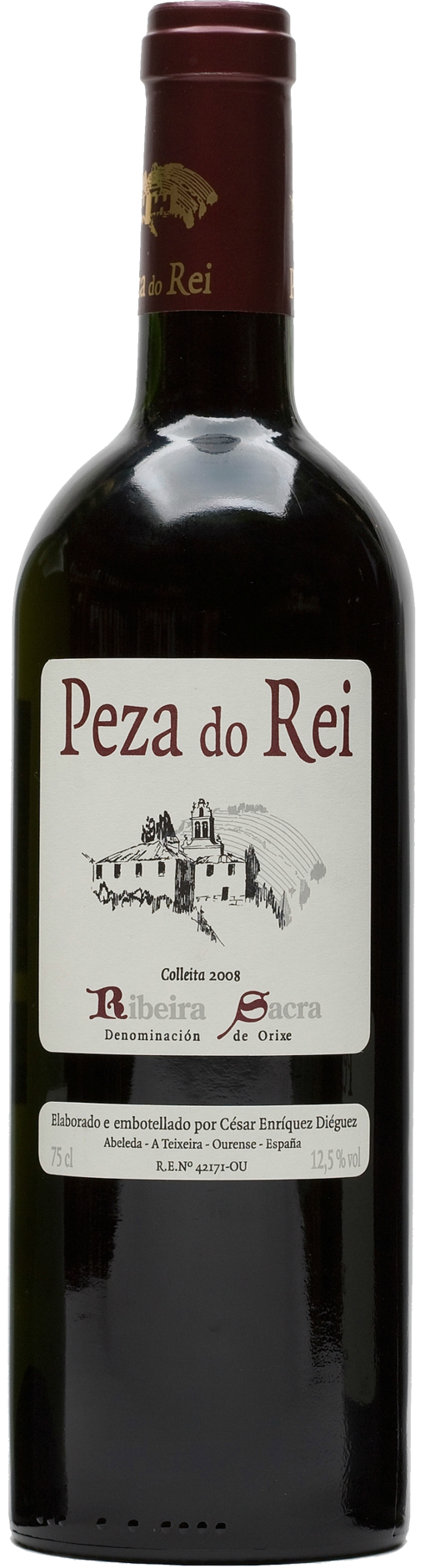 Imagen de la botella de Vino Peza do Rei Mencía