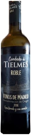 Imagen de la botella de Vino Condado de Tielmes Roble
