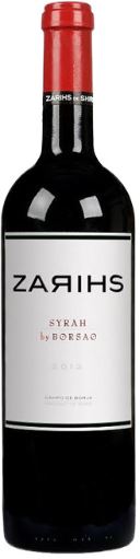 Imagen de la botella de Vino Zarihs Syrah By Borsao