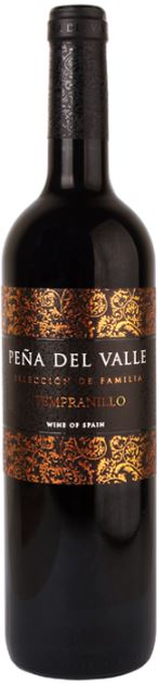 Imagen de la botella de Vino Peña del Valle Tempranillo