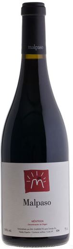 Imagen de la botella de Vino Malpaso Syrah