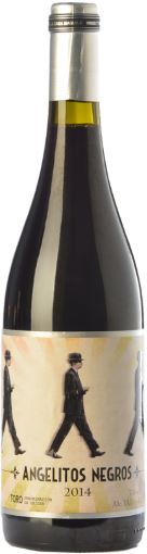 Logo del vino Angelitos Negros