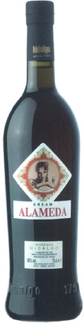 Bild von der Weinflasche Cream Alameda